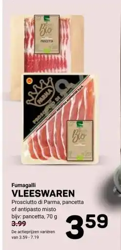Ekoplaza Fumagalli VLEESWAREN aanbieding