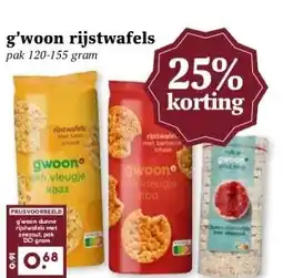 Boon`s Markt g'woon rijstwafels aanbieding