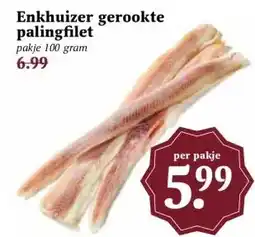 Boon`s Markt Enkhuizer gerookte palingfilet aanbieding