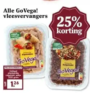 Boon`s Markt Alle GoVega! vleesvervangers aanbieding