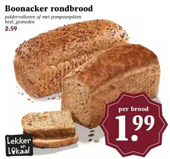 Boon`s Markt Boonacker aanbieding
