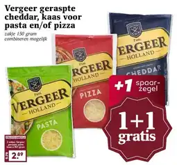 Boon`s Markt Vergeer geraspte cheddar, kaas voor pasta en/of pizza aanbieding