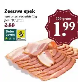 Boon`s Markt Zeeuws spek aanbieding