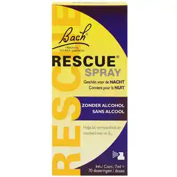 Holland & Barrett Bach Rescue Nacht Spray - 7ml aanbieding