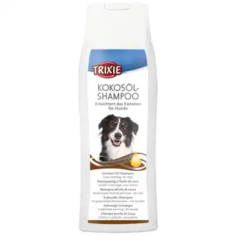 Zooplus Dubbelpak: 2x250ml Trixie kokosolie shampoo hond en kat aanbieding
