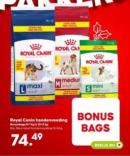 Pets Place Royal Canin hondenvoeding aanbieding