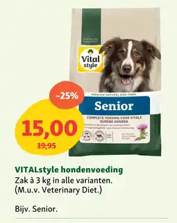 Maxi Zoo VITALstyle hondenvoeding aanbieding