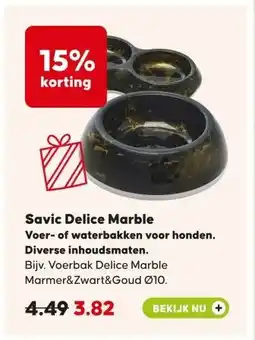 Pets Place Savic Delice Marble aanbieding