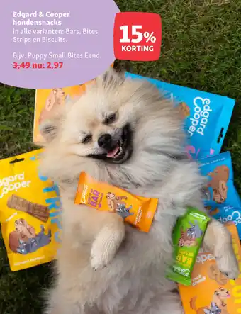 Maxi Zoo Edgard & Cooper hondensnacks aanbieding