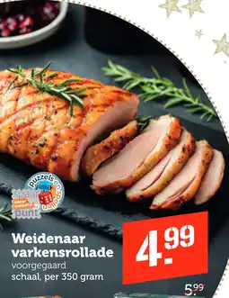 Coop Weidenaar varkensrollade aanbieding