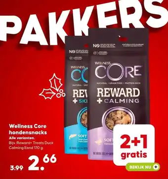 Pets Place Wellness Core hondensnacks aanbieding