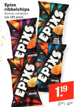 Coop Epixs ribbelchips aanbieding