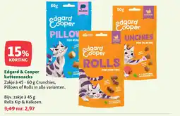 Maxi Zoo Edgard & Cooper kattensnacks aanbieding