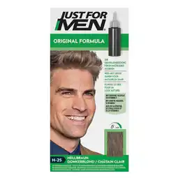 Kruidvat Just For Men Original Formula H-25 Donkerblond Haarkleuring aanbieding