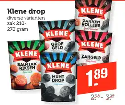 Coop Klene drop aanbieding