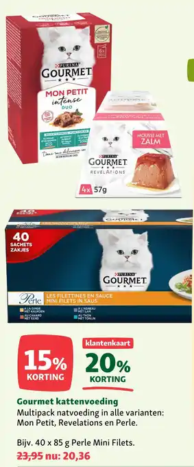 Gourmet kattenvoeding