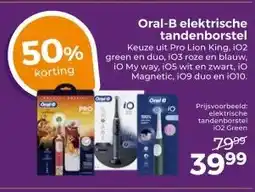 Trekpleister Oral-B elektrische tandenborstel aanbieding