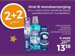 Trekpleister Oral-B mondverzorging aanbieding