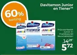 Trekpleister Davitamon Junior en Tiener** aanbieding