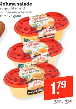Coop Johma salade aanbieding