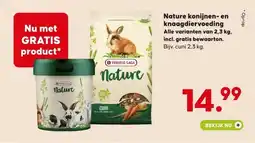 Pets Place Nature konijnen- en knaagdiervoeding aanbieding