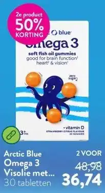 Holland & Barrett Omega 3 Visolie met Vitamine D Kids – 30 gummies aanbieding