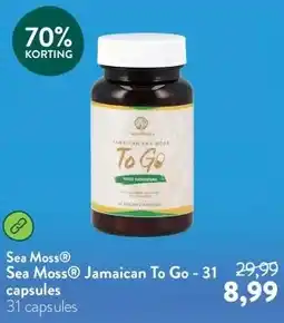 Holland & Barrett Sea Moss® Jamaican To Go - 31 capsules aanbieding