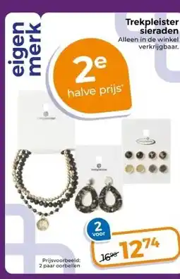 Trekpleister Trekpleister sieraden aanbieding