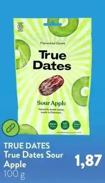 Holland & Barrett True Dates Sour Apple aanbieding