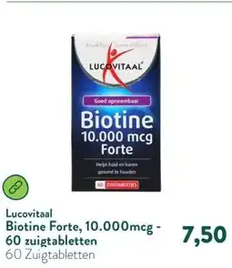 Holland & Barrett Biotine Forte, 10.000mcg - 60 zuigtabletten aanbieding