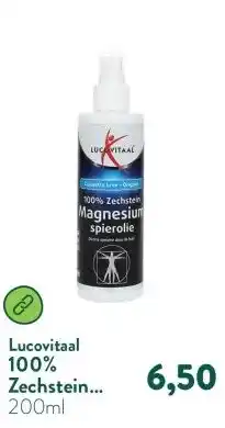 Holland & Barrett 100% Zechstein Magnesium Spierolie aanbieding