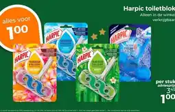 Trekpleister Harpic toiletblok aanbieding
