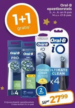 Trekpleister Oral-B opzetborstels aanbieding