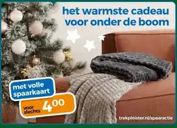 Trekpleister het warmste cadeau voor onder de boom aanbieding