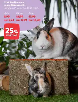 Maxi Zoo ESVE konijnen- en knaagdierensnacks aanbieding