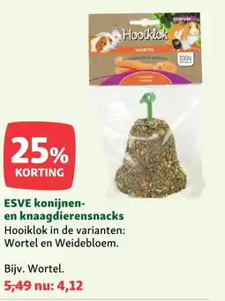 Maxi Zoo ESVE konijnen- en knaagdierensnacks aanbieding