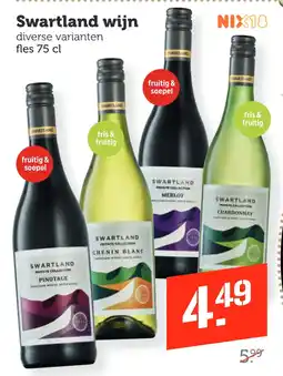 Coop Swartland wijn aanbieding