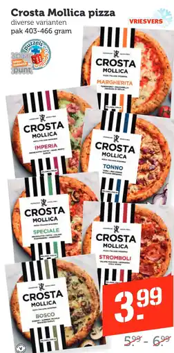 Coop Crosta Mollica pizza aanbieding