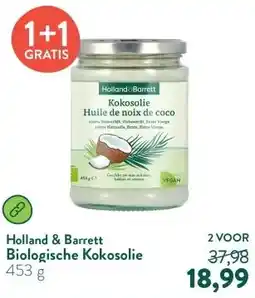 Holland & Barrett Biologische Kokosolie aanbieding