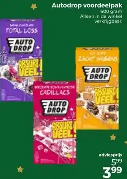 Trekpleister Autodrop voordeelpak aanbieding