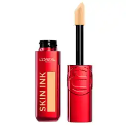 Kruidvat L'Oréal Paris Infaillible Skin Ink 260 2-in-1 Foundation & Concealer aanbieding