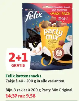 Maxi Zoo Felix kattensnacks aanbieding