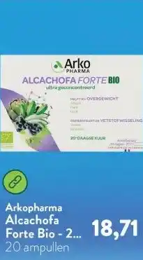 Holland & Barrett Alcachofa Forte Bio - 20 drinkampullen aanbieding