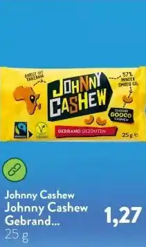 Holland & Barrett Johnny Cashew Gebrand Gezouten aanbieding