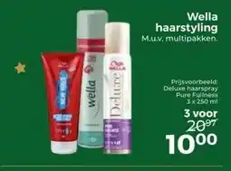Trekpleister Wella haarstyling aanbieding