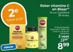 Trekpleister Roter vitamine C en Blaas** aanbieding
