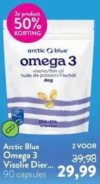 Holland & Barrett Omega 3 Visolie Dier DHA en EPA – 90 capsules aanbieding