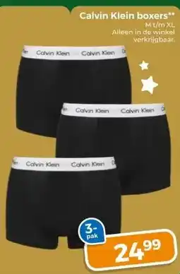 Trekpleister Calvin Klein boxers** aanbieding