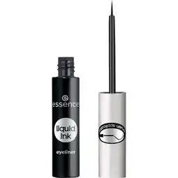 Kruidvat Essence Liquid Ink 01 Black Eyeliner aanbieding