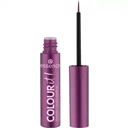 Kruidvat Essence Colour It! 02 Dark Cherry Metallic Liquid Eyeliner aanbieding